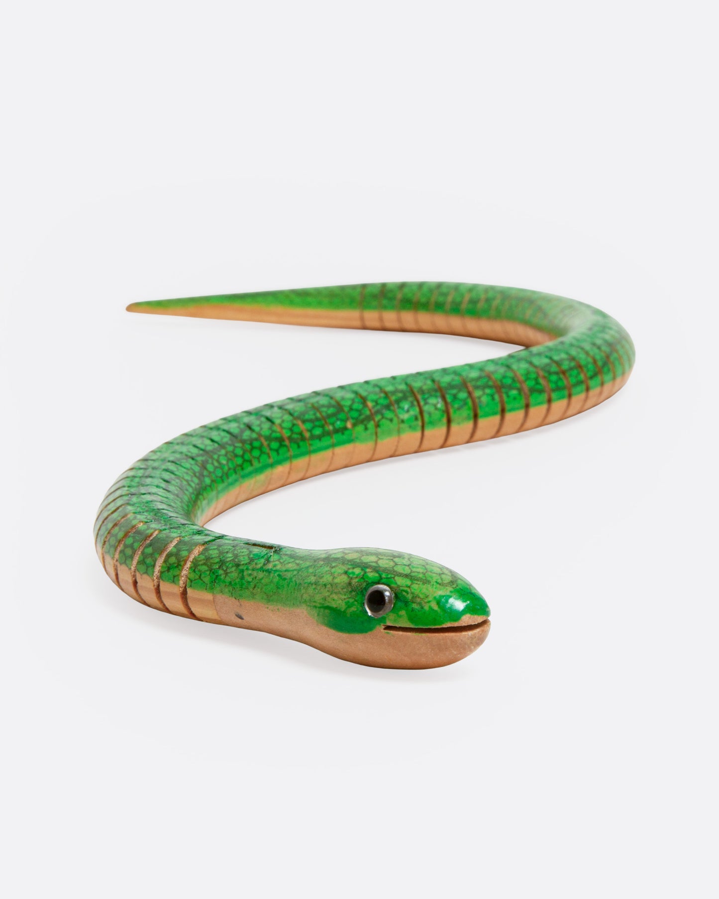 Articulated Wooden Snake
