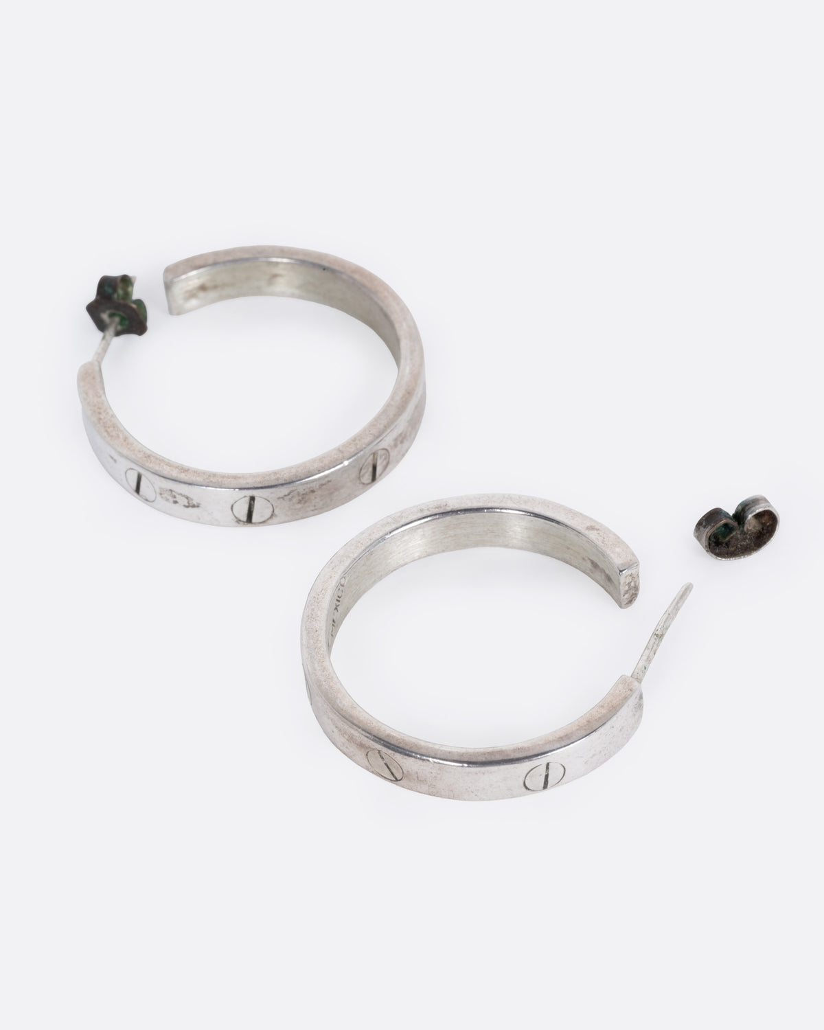 Flat Head Hoop Earrings