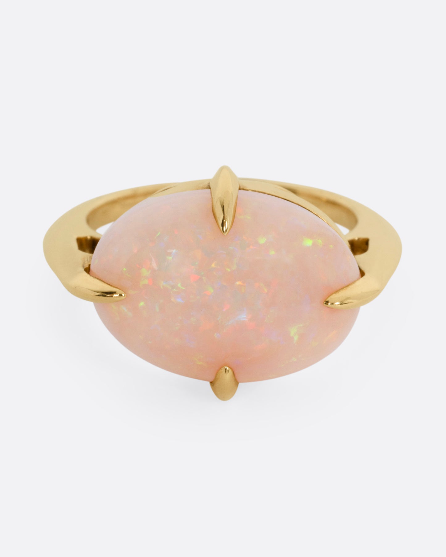 Opal Compass Ring