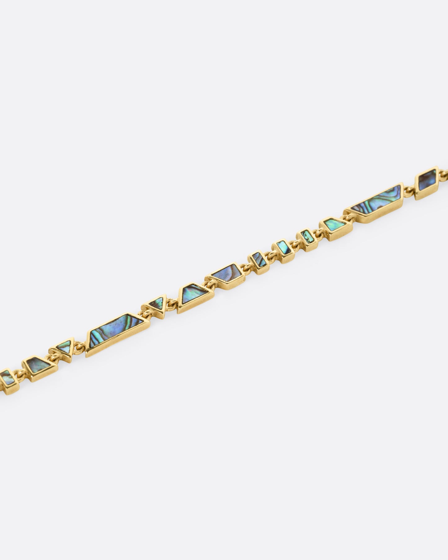 Mini Abalone Shell Tesserae Bracelet