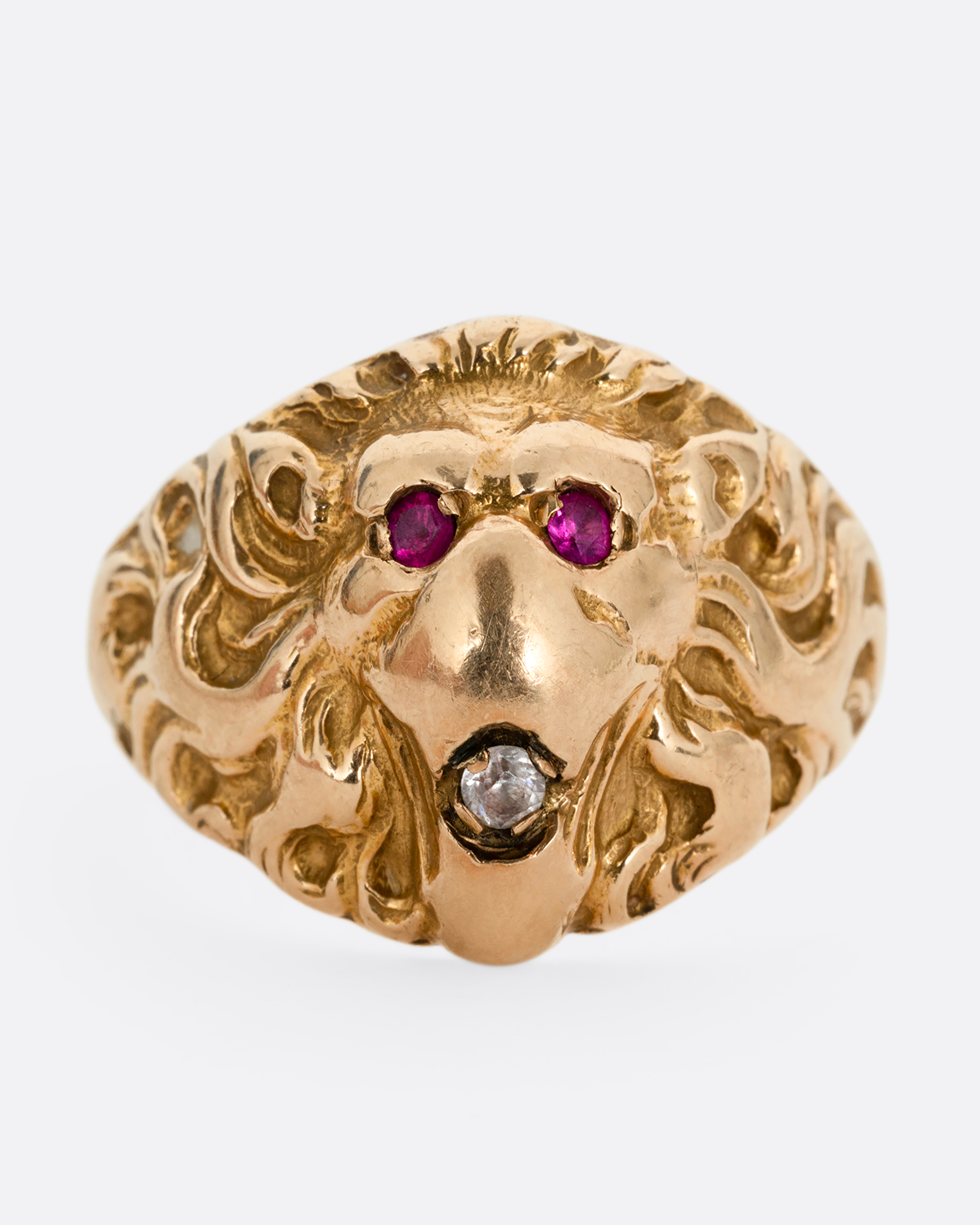 LION'S HEAD RING