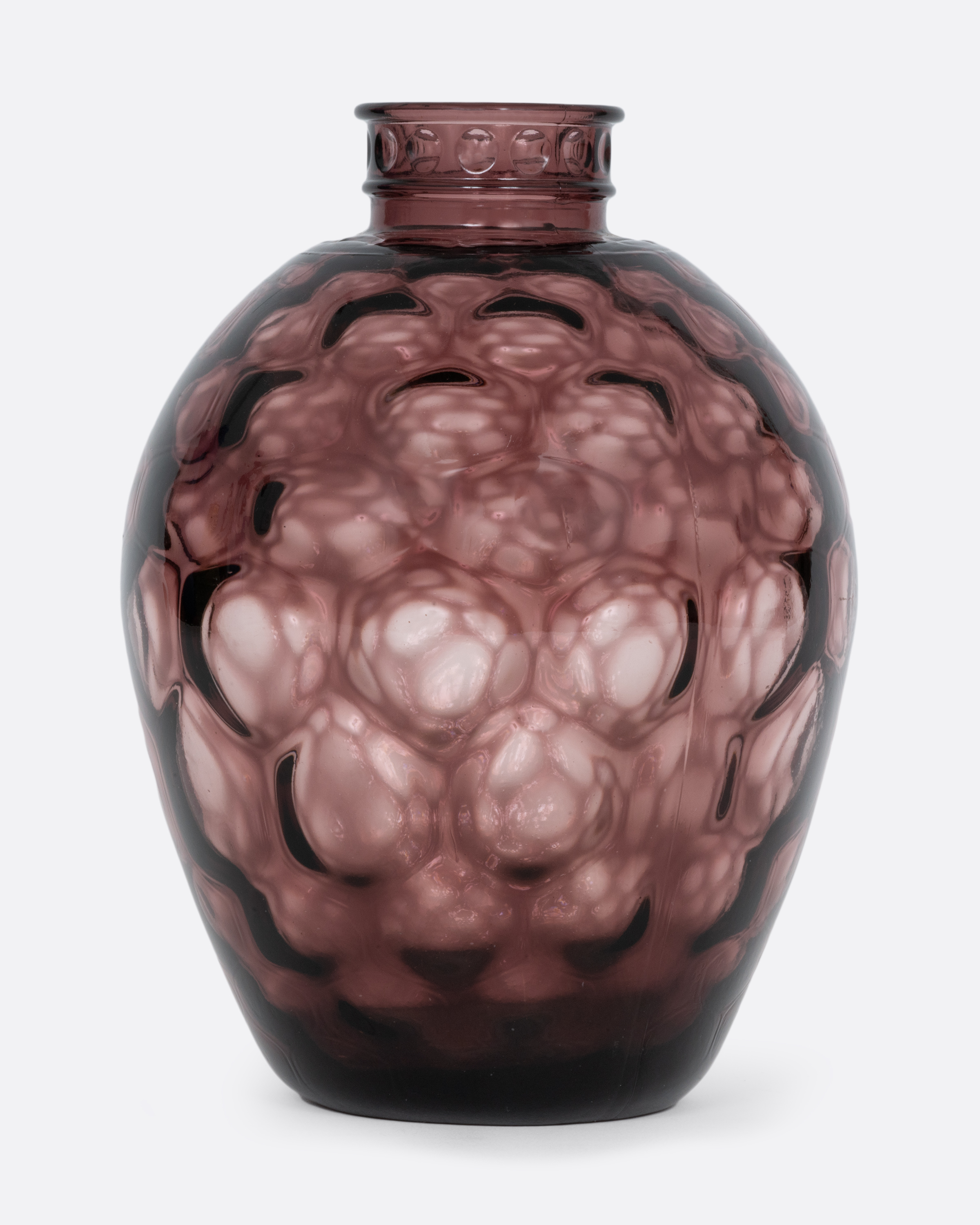 Purple Wheaton Honeycomb Vase