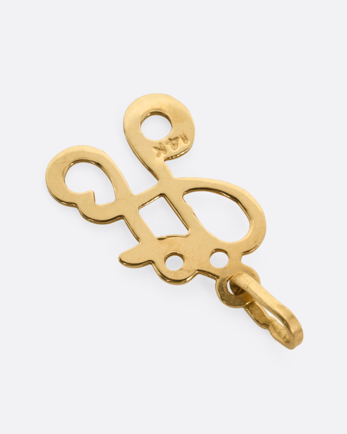 Letter 'H' Charm