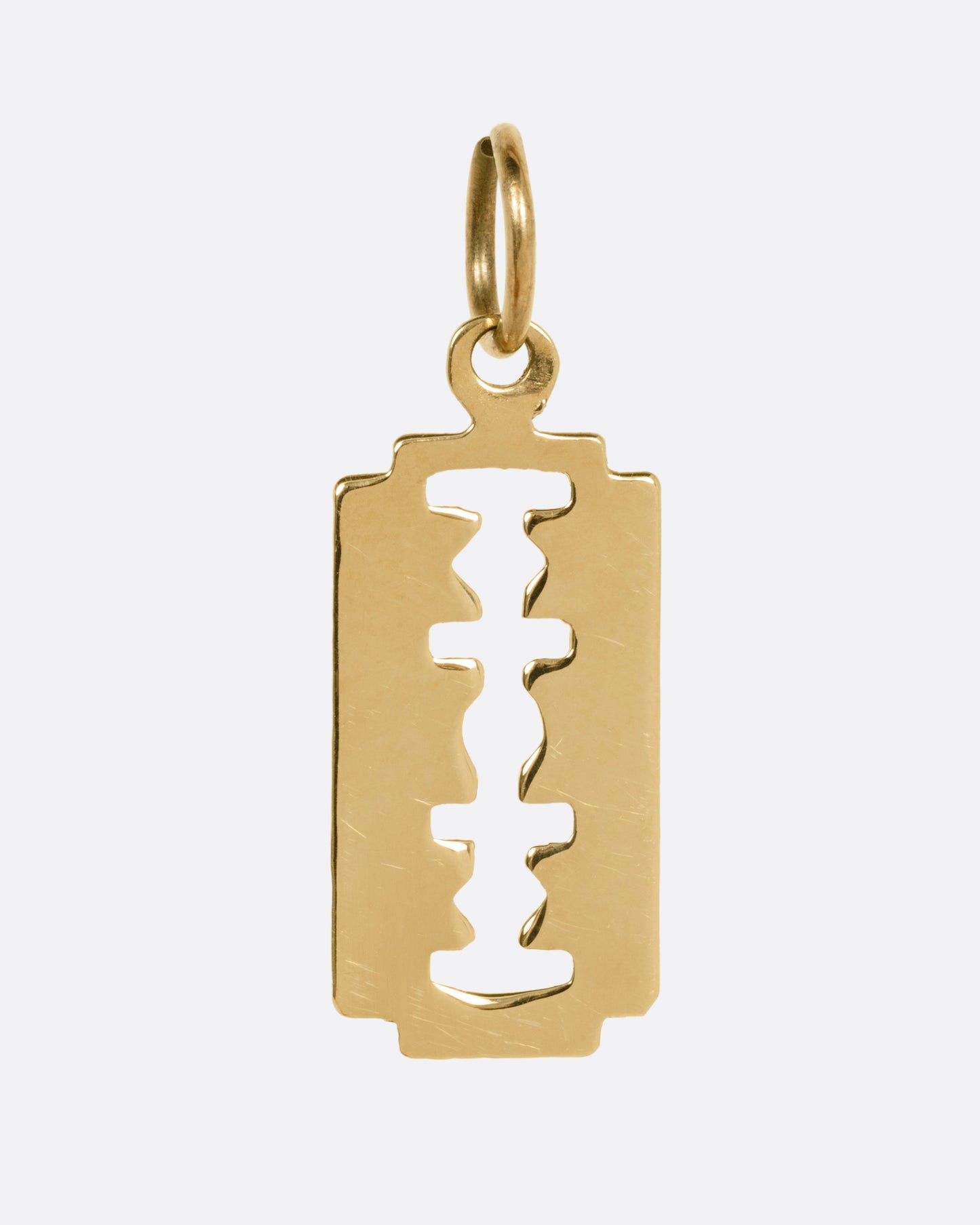 Razor Blade Charm