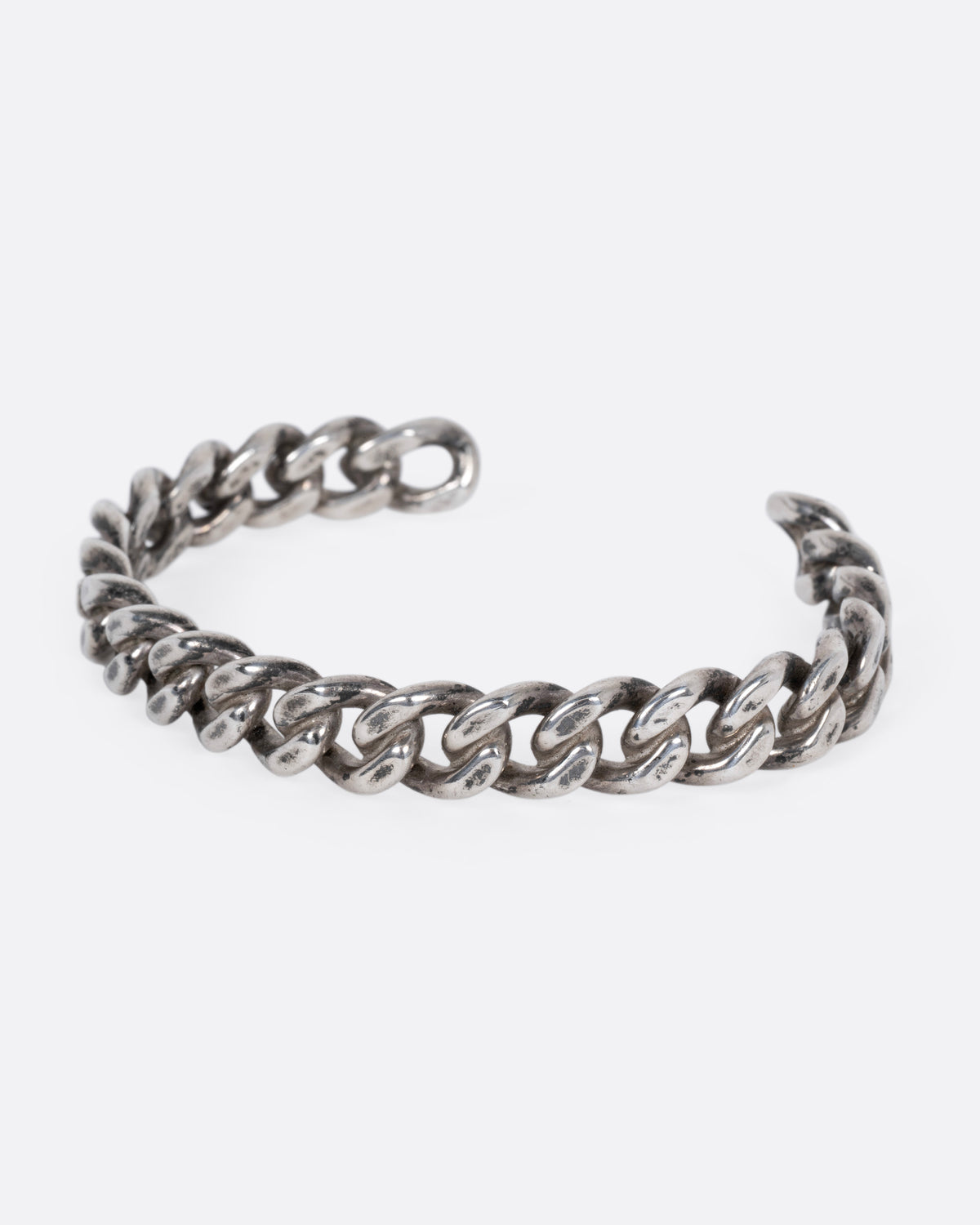 Curb Chain Cuff Bracelet