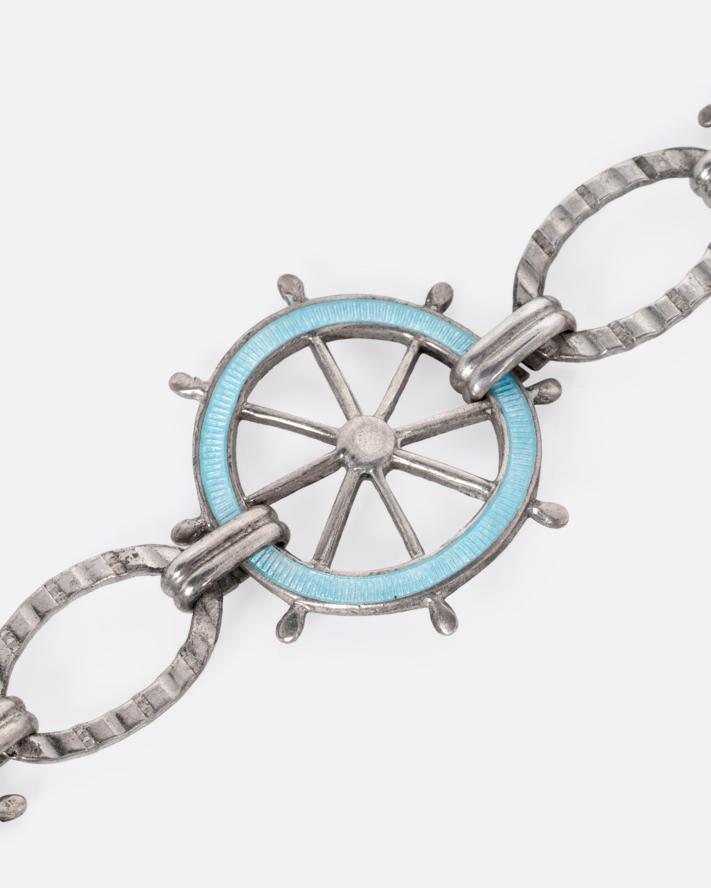 Ship's Wheel Link Bracelet