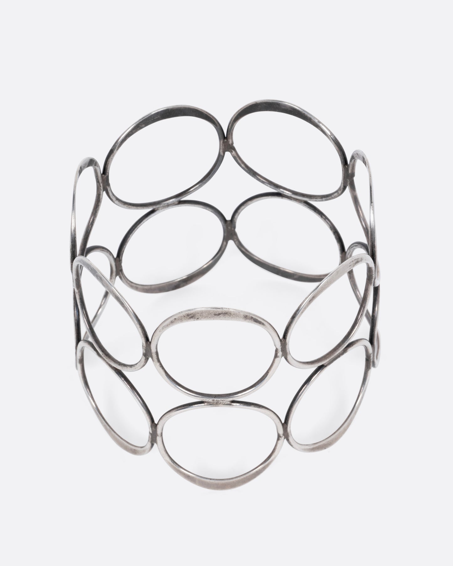 Circle Pattern Cuff Bracelet