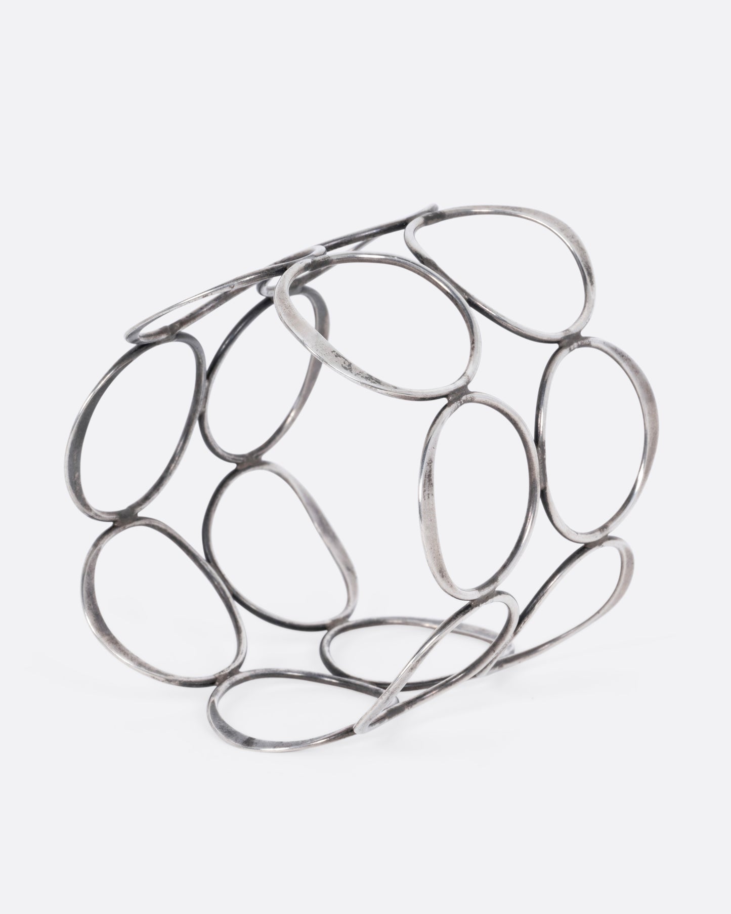 Circle Pattern Cuff Bracelet