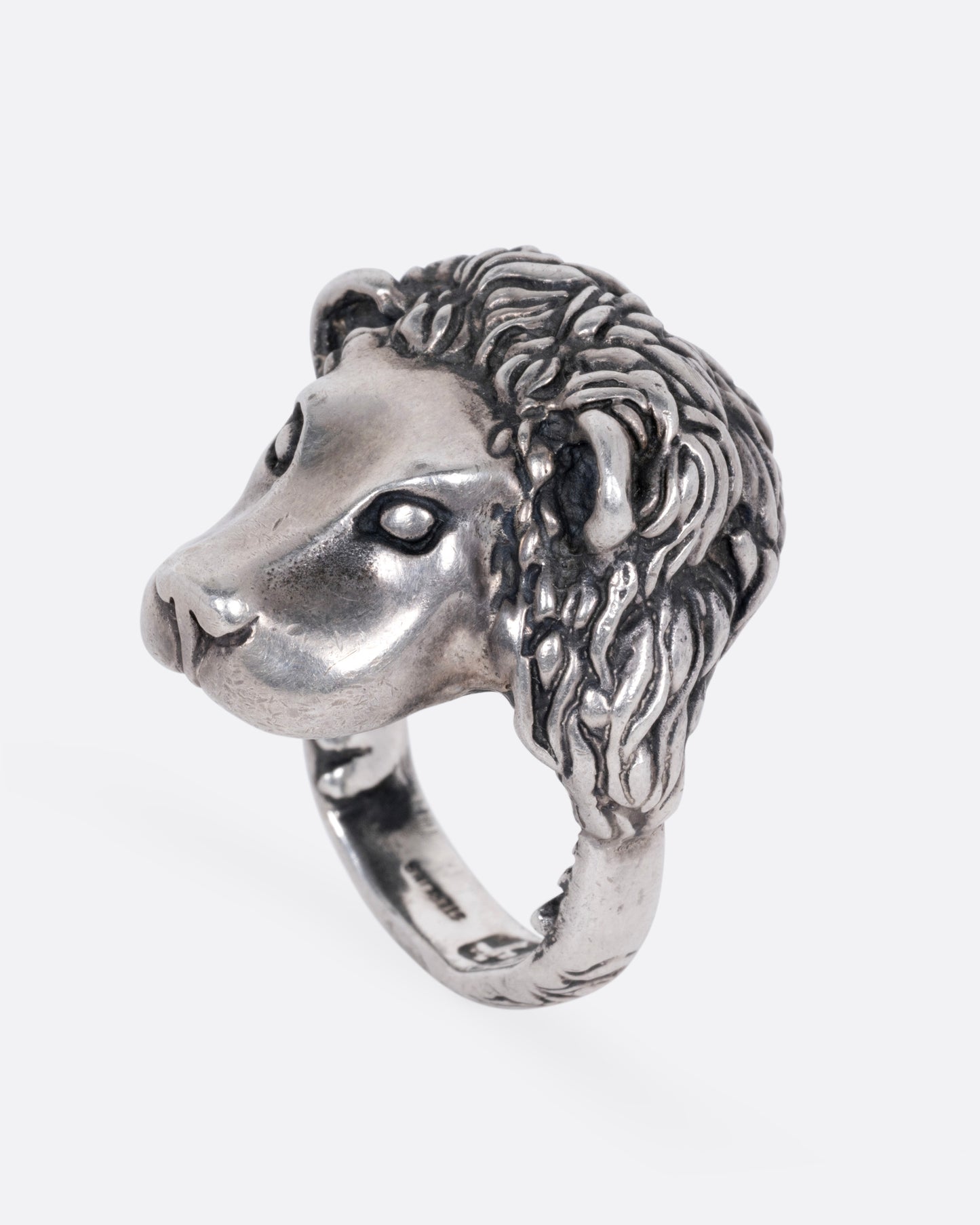 Lion Domed Ring