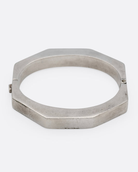 Octagonal Hinged Bracelet