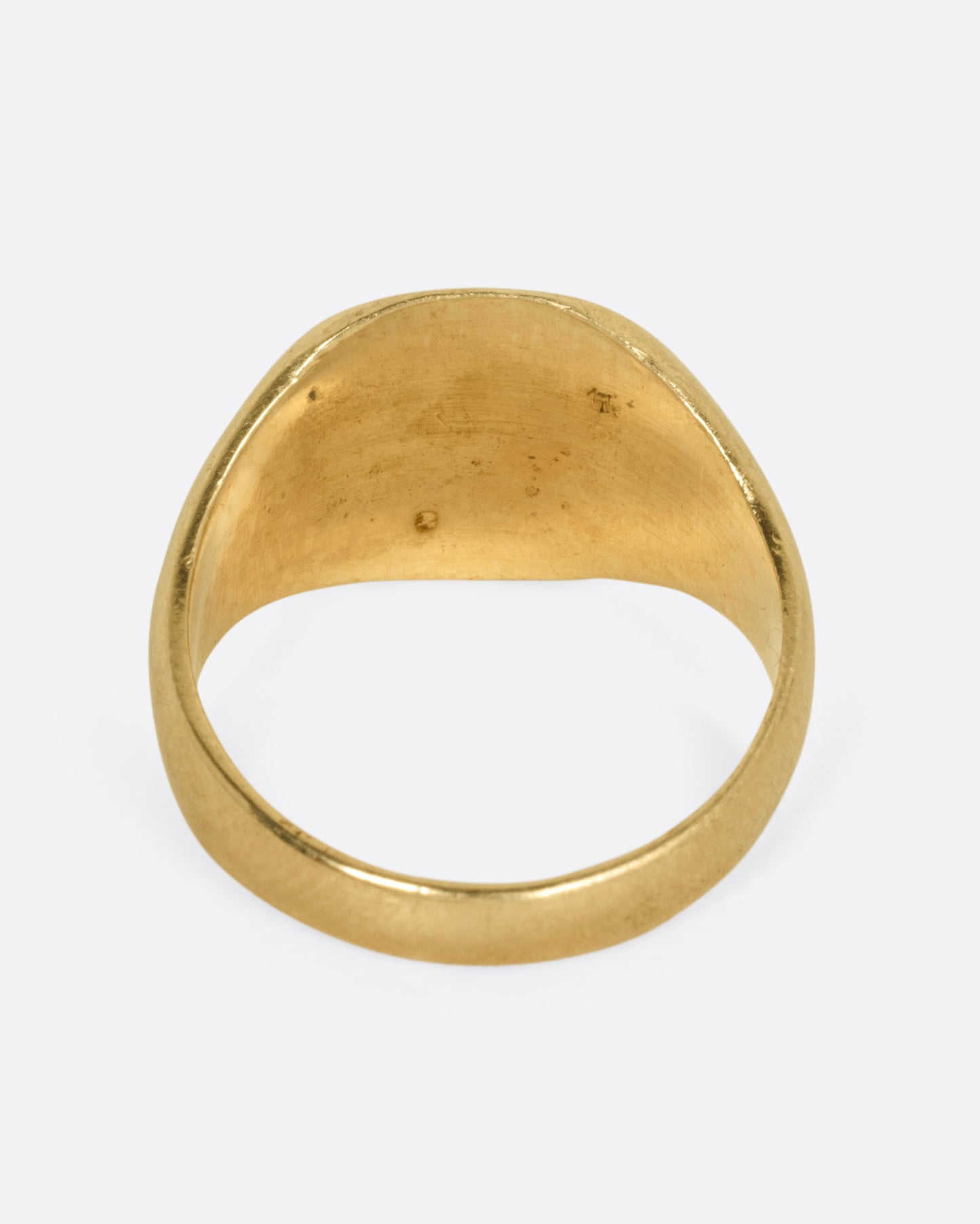 'AG' Signet Ring