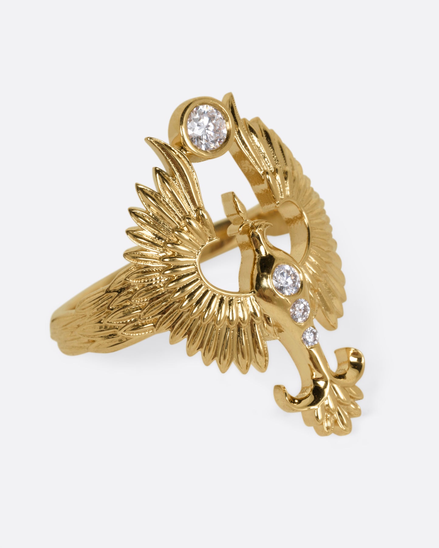 Petite Anka Rising Diamond Ring