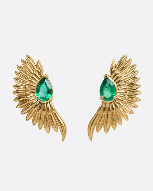 Anka Rising Wing Stud Earrings