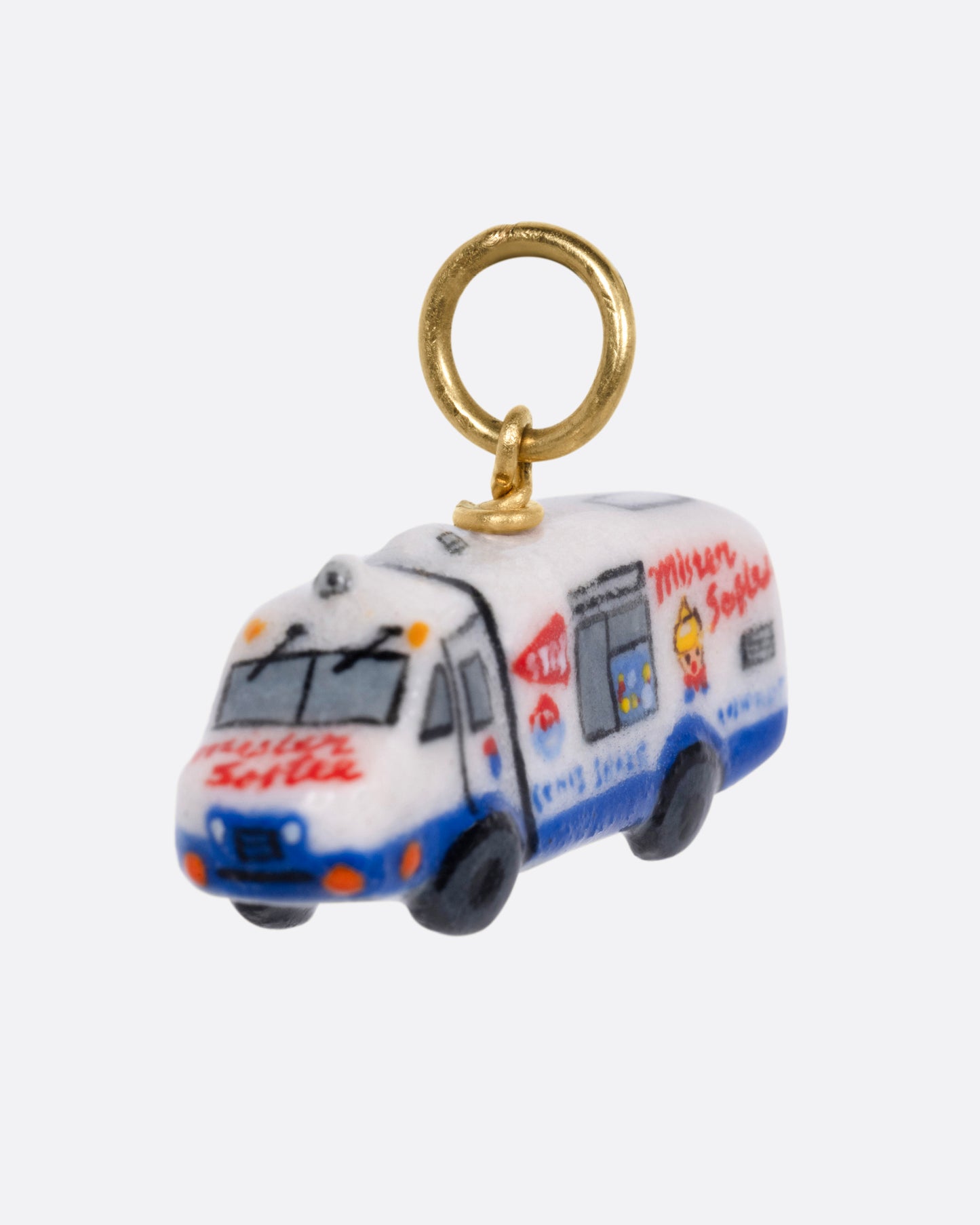 Mister Softee Truck Charm