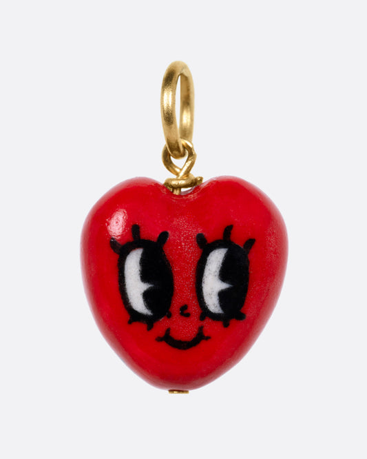 'Lover' Heart Charm
