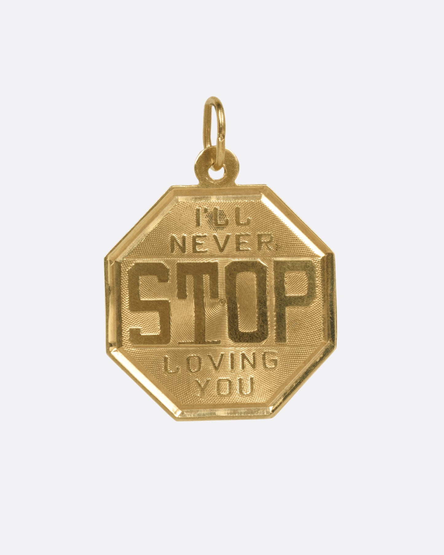 Stop Sign Charm