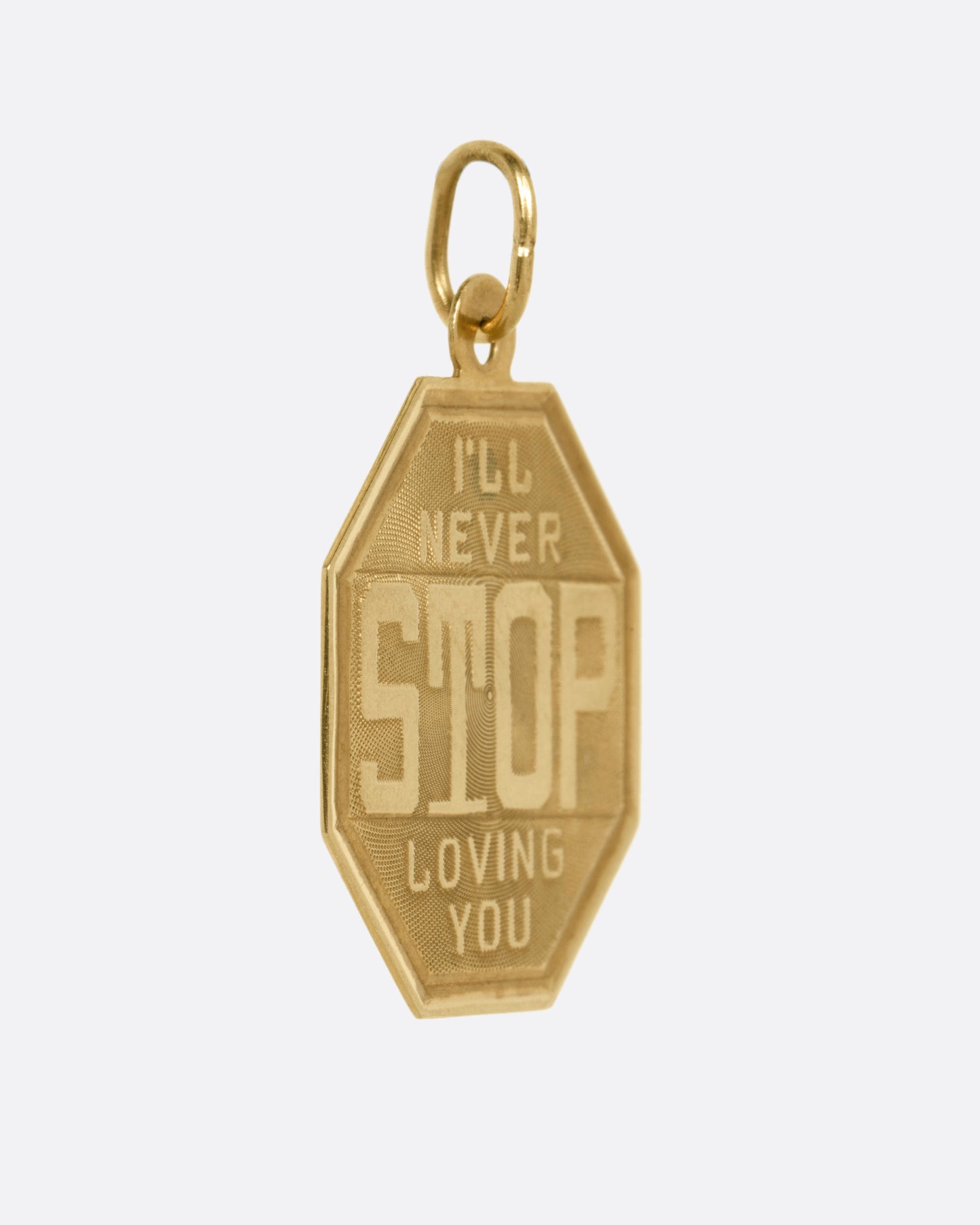 Stop Sign Charm