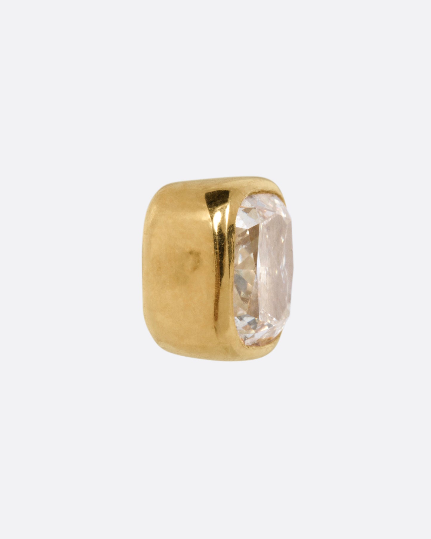 Cushion Cut Diamond Stud Earrings
