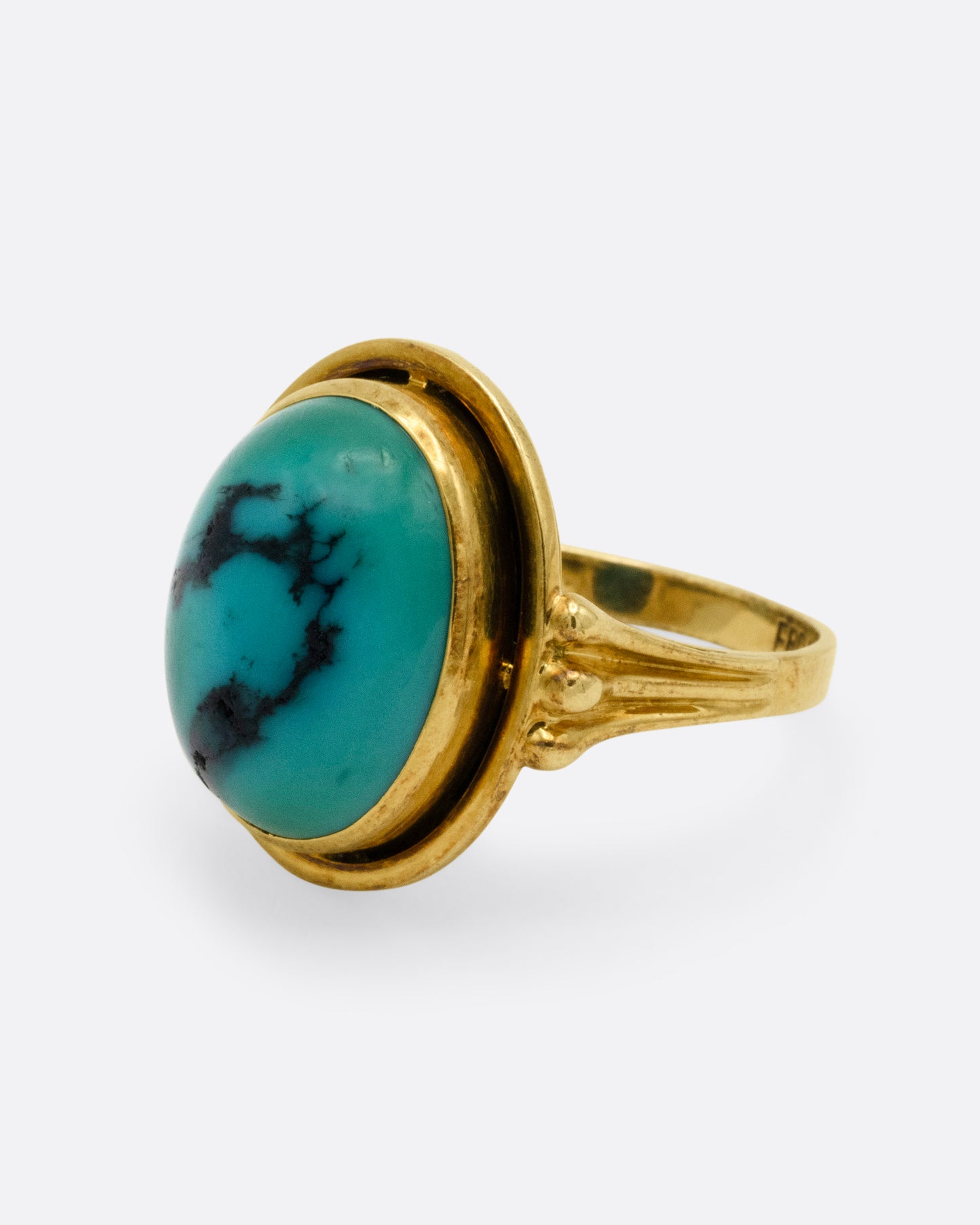 Turquoise Cabochon Ring