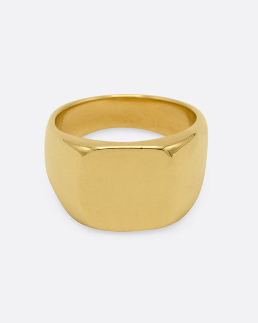 Jacqueline Square Signet Ring