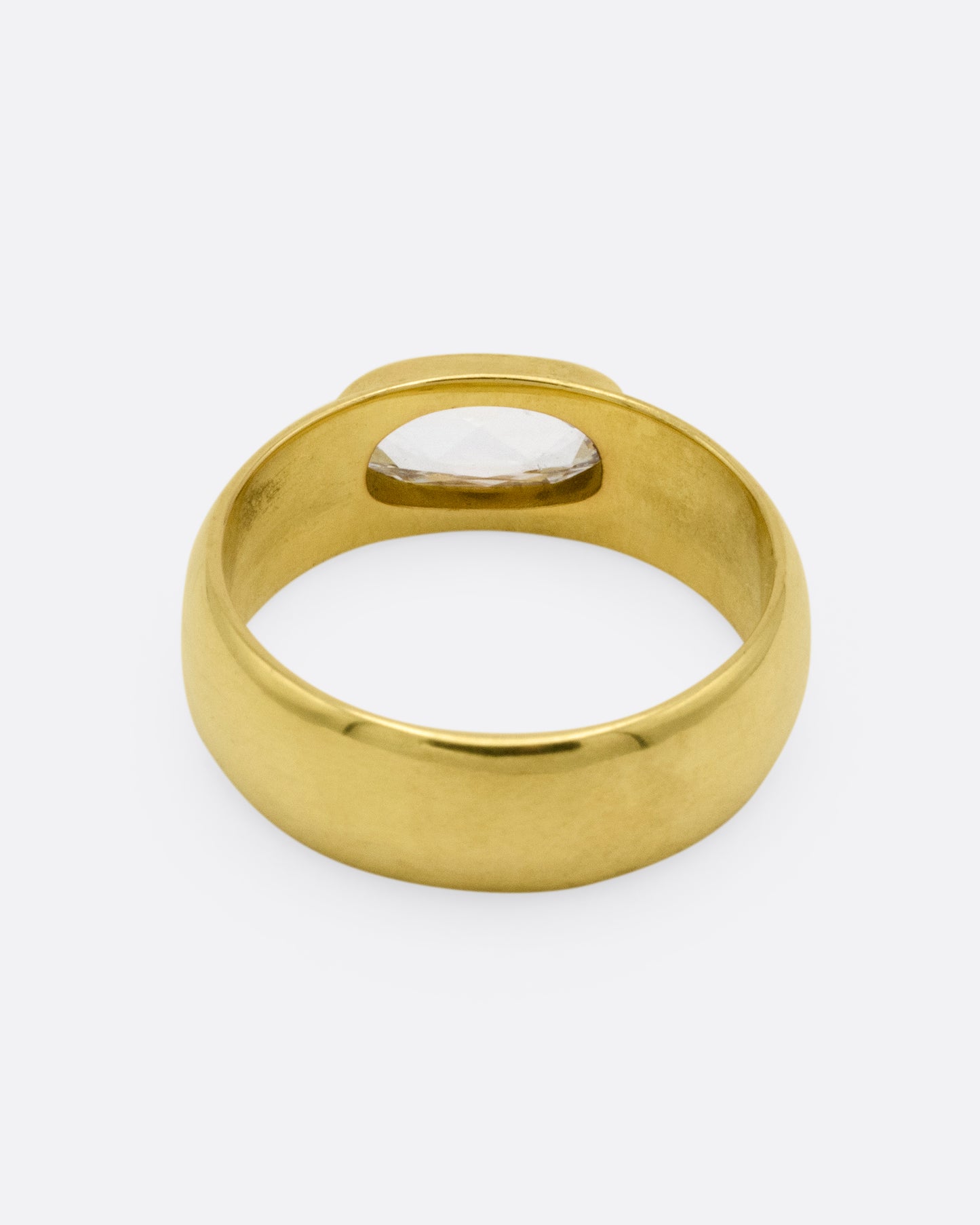 Oval Diamond Cigar Band