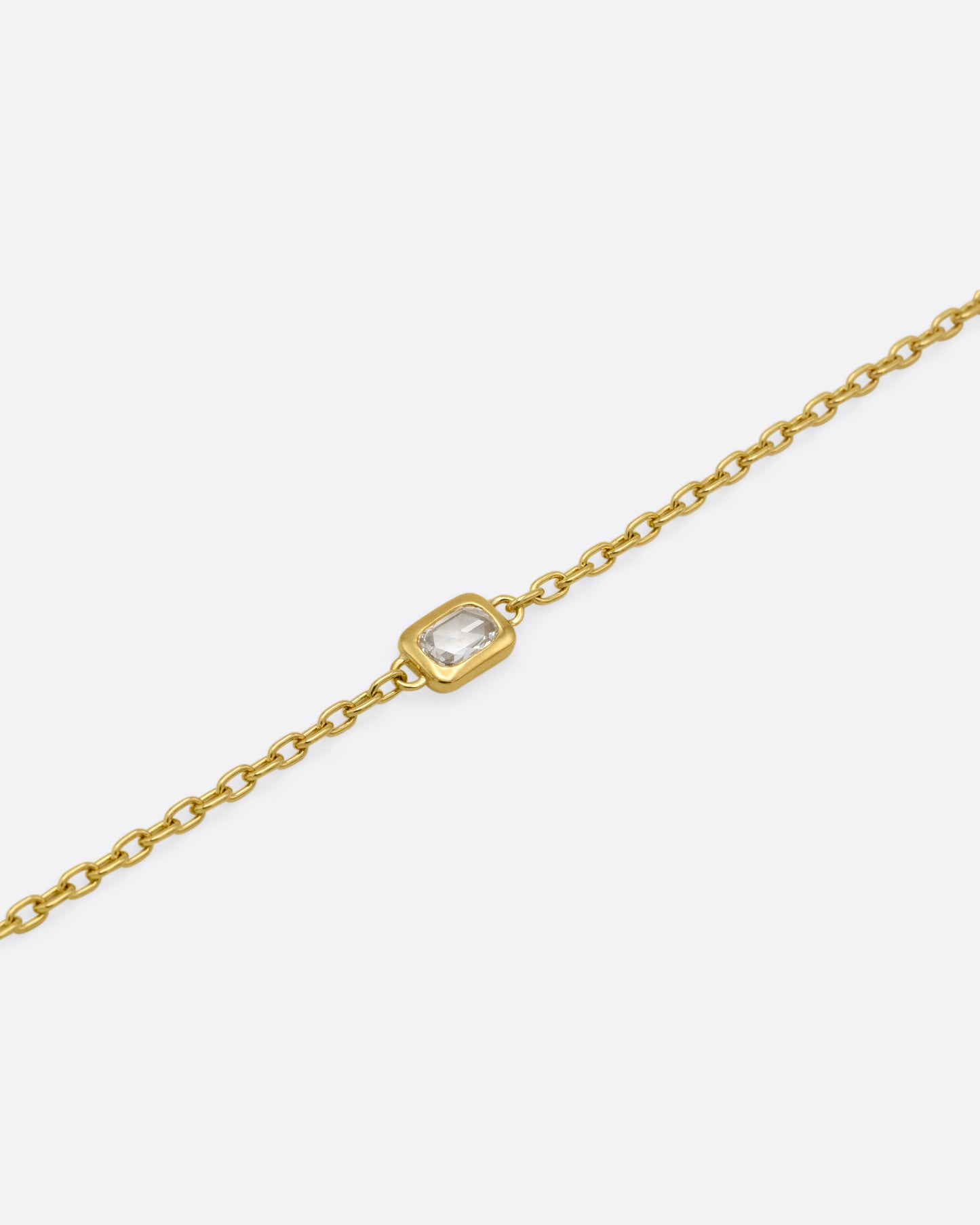 Rectangular Diamond Bracelet