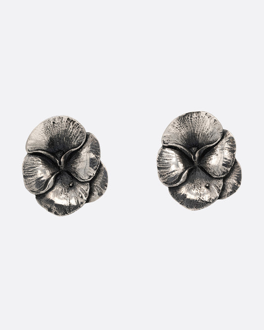 Pansy Stud Earrings