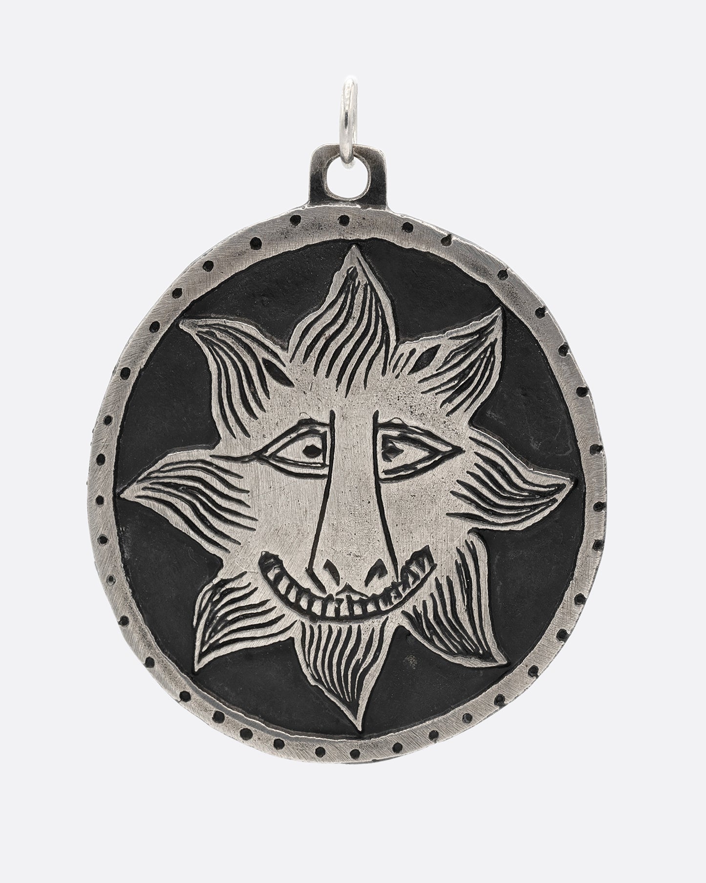 Sun Face Medallion
