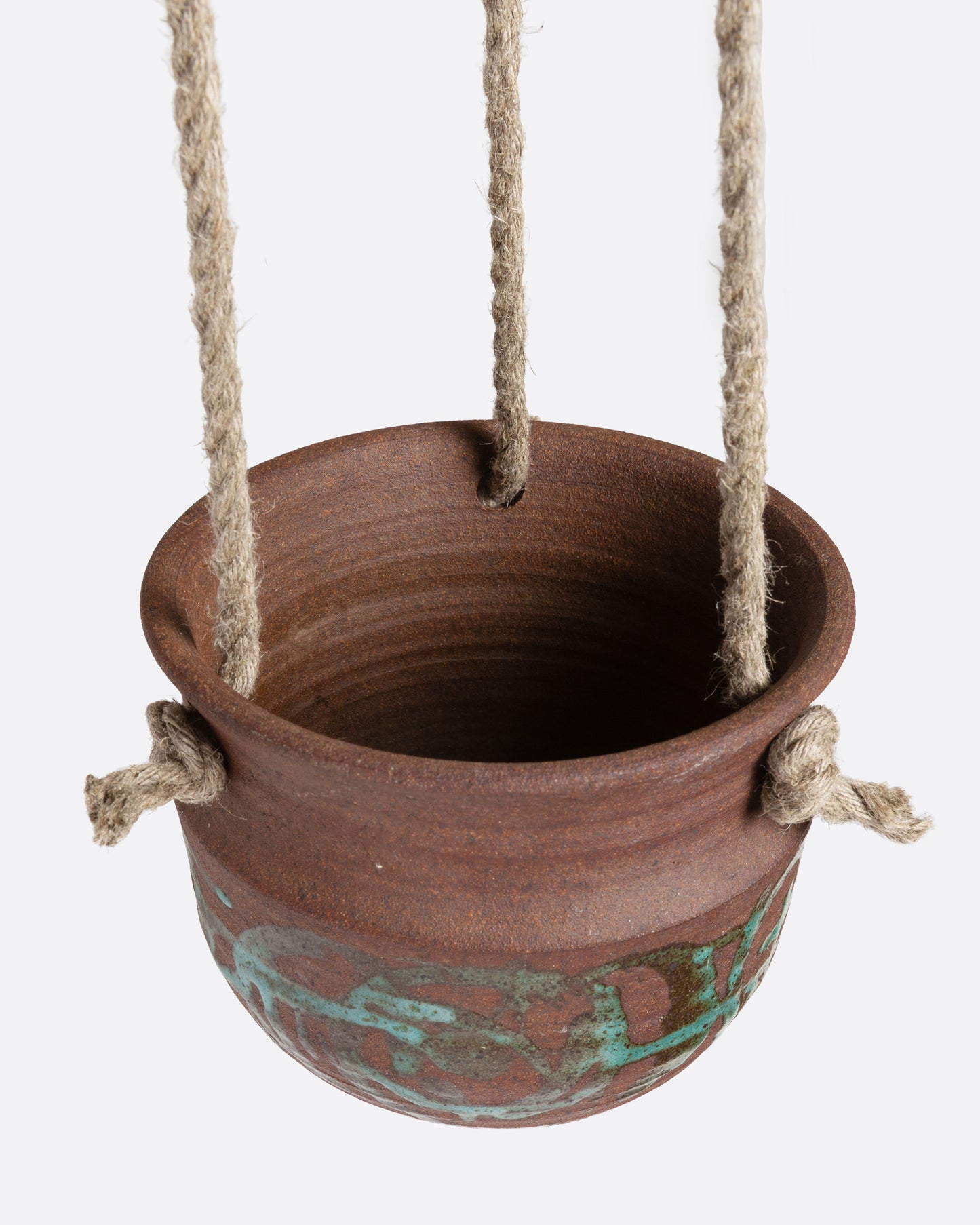 Geometric Patterned Hanging Planter