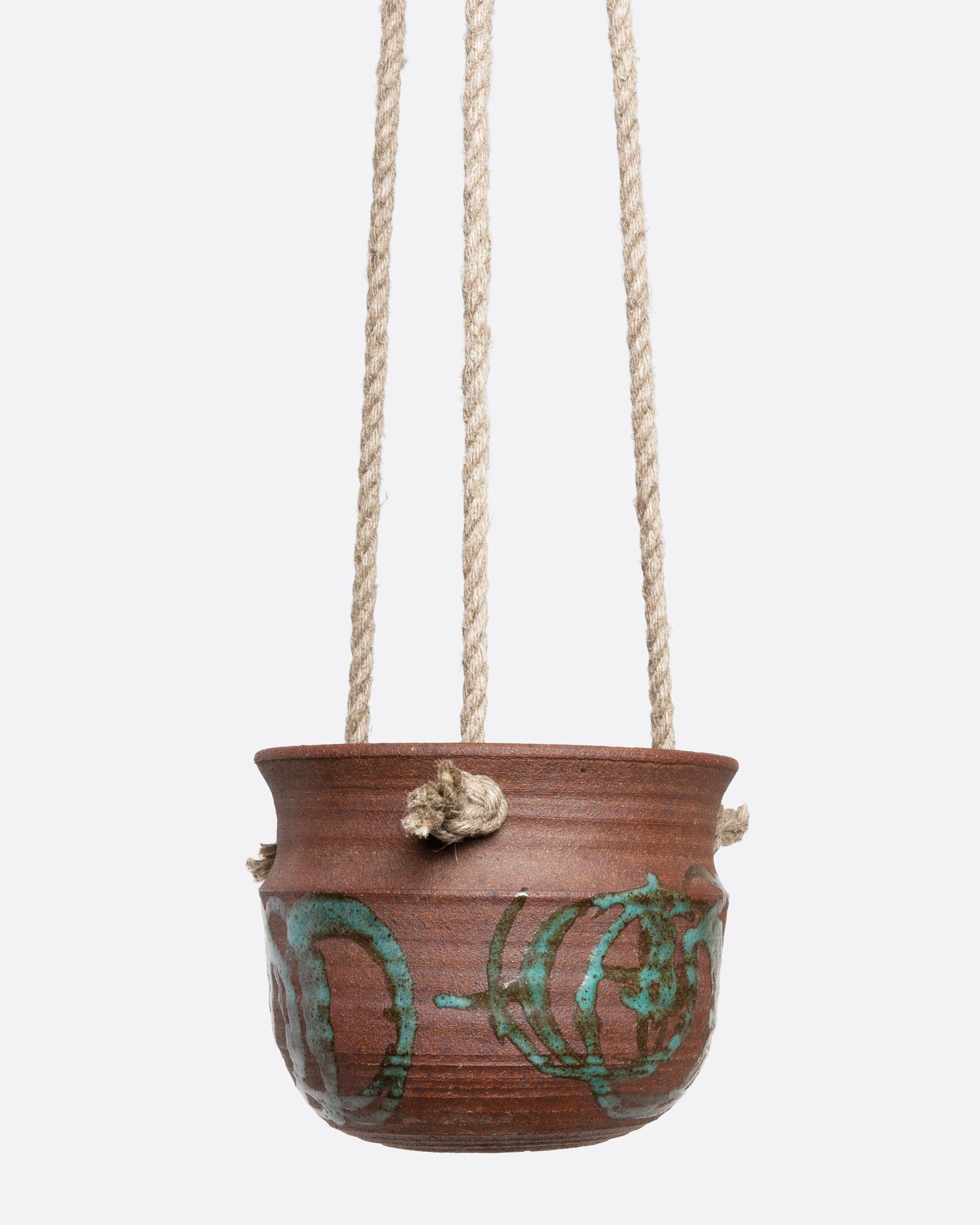 Geometric Patterned Hanging Planter