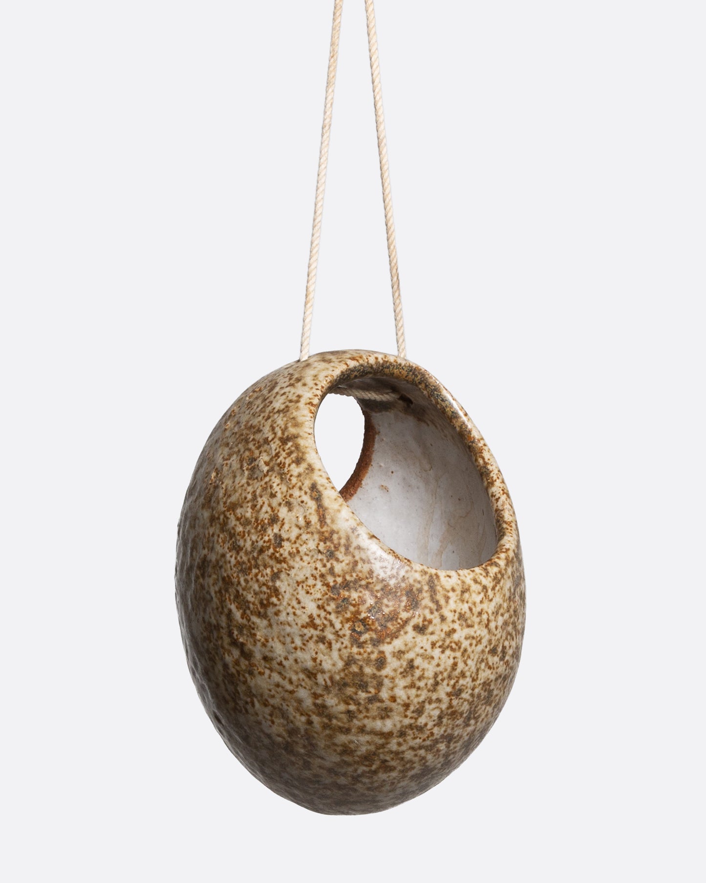 Egg Shaped Hanging Planter