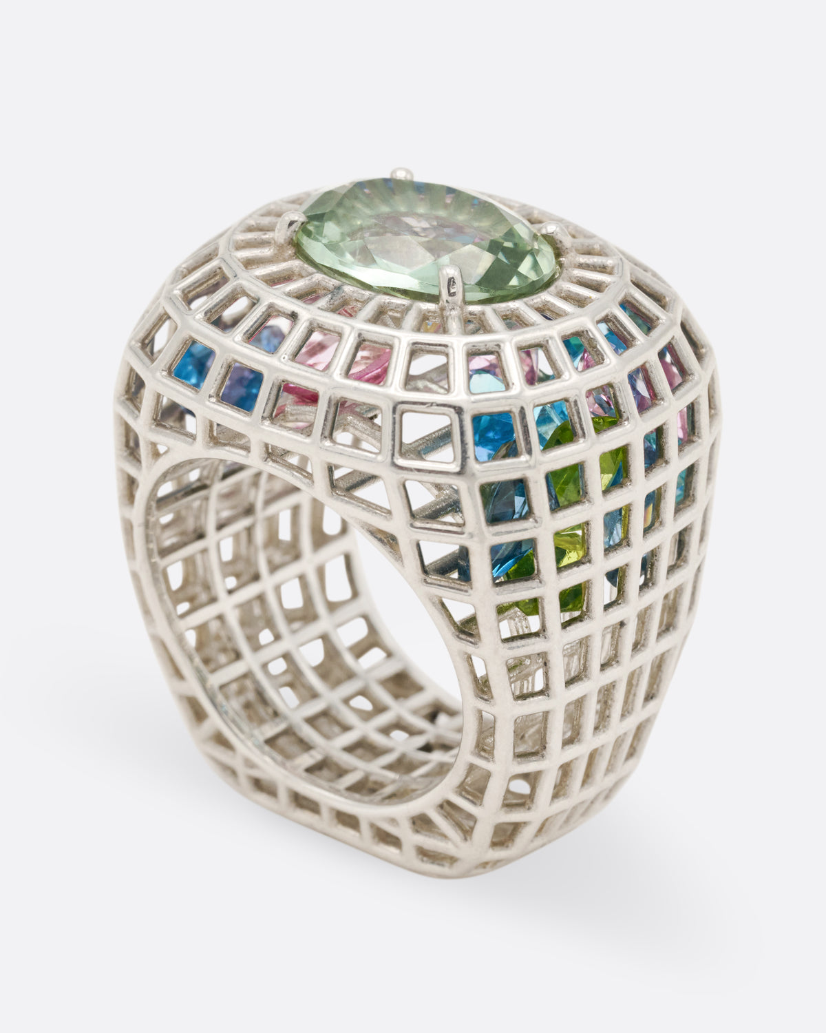Apatite Cagey Lady Ring