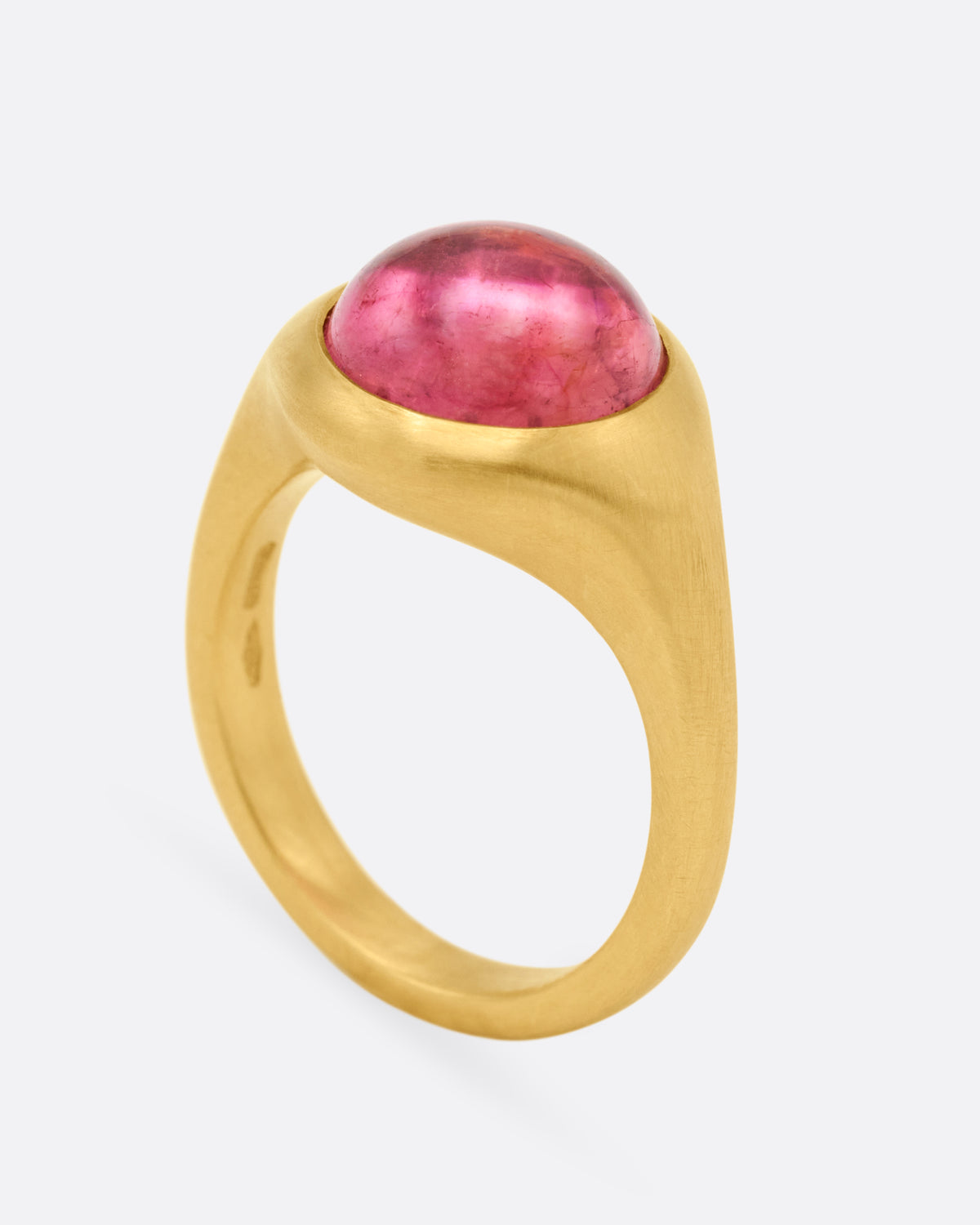 Anello All'Inglese Pink Tourmaline Ring