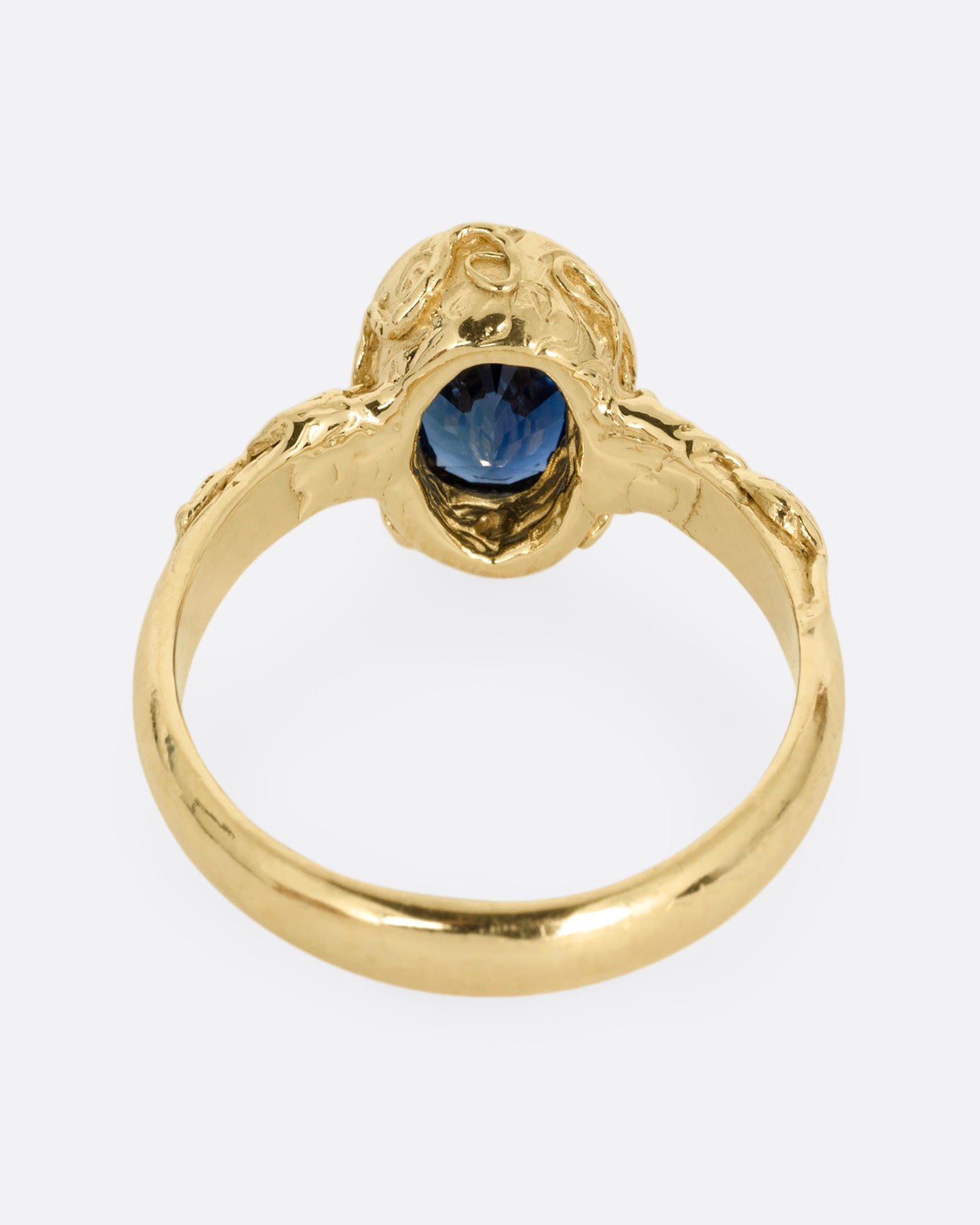 Interlaced Sapphire Ring