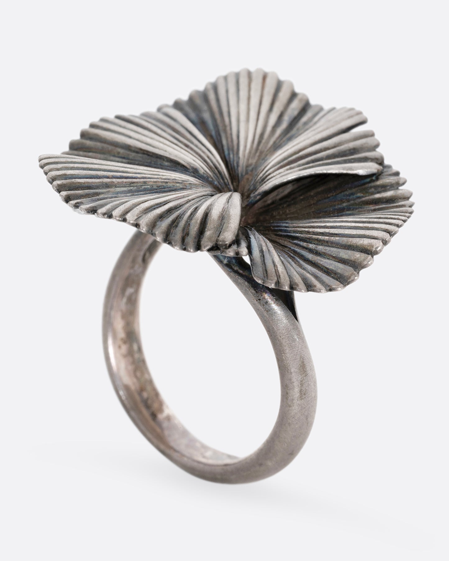 Prickly Palm Leaf Ring