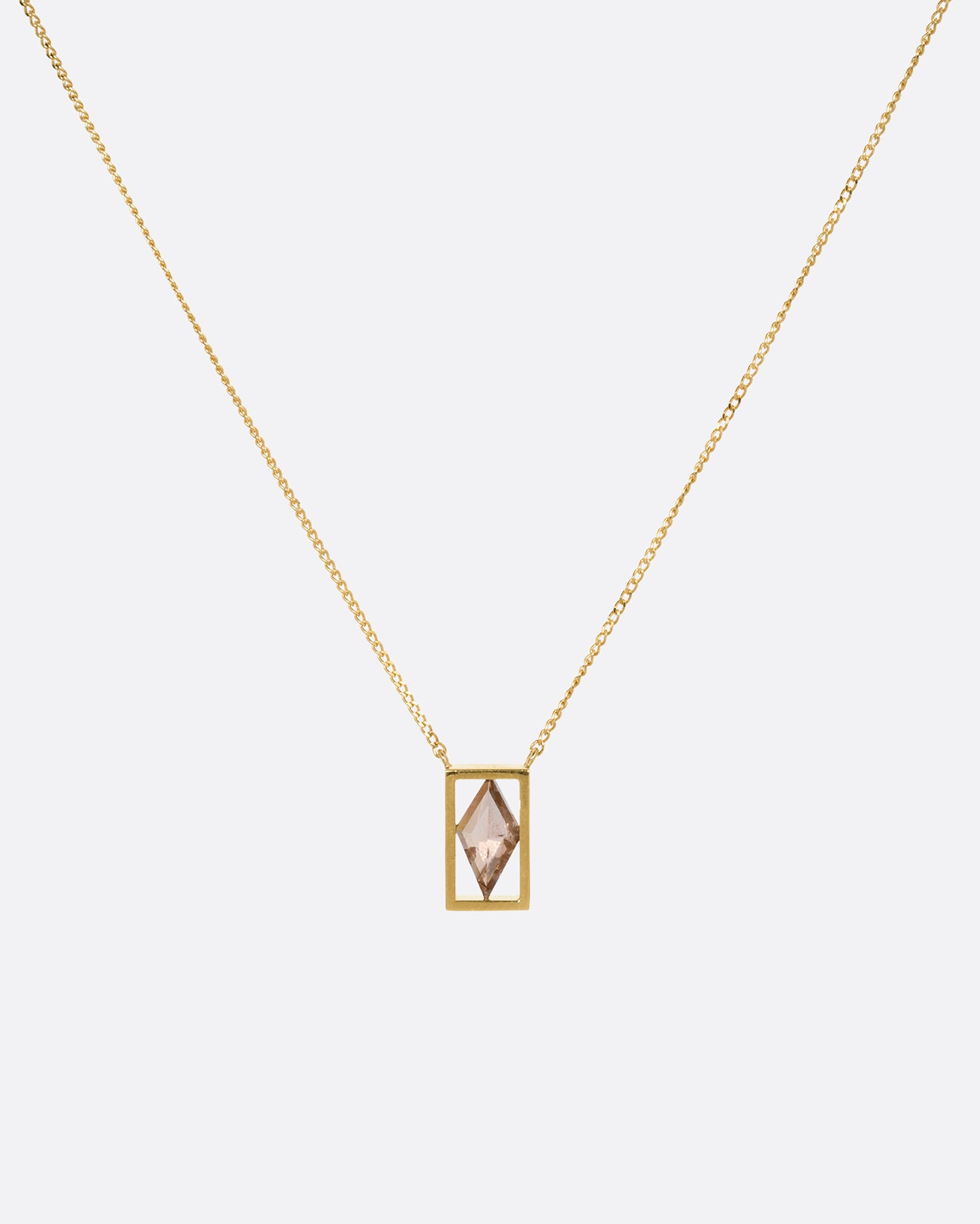 Diamond Position Necklace