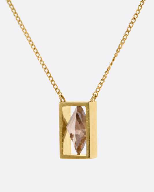 Diamond Position Necklace