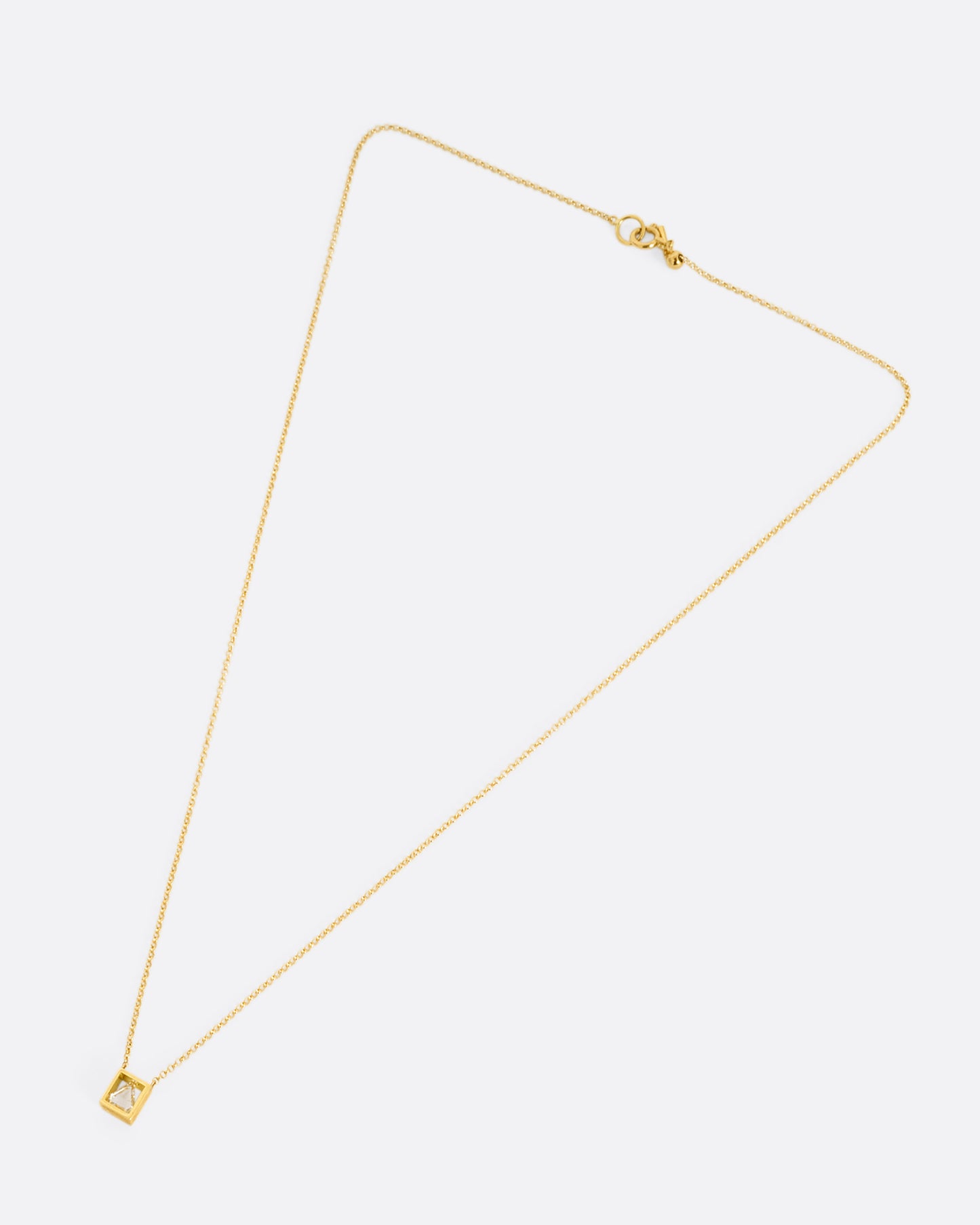 Diamond Position Necklace