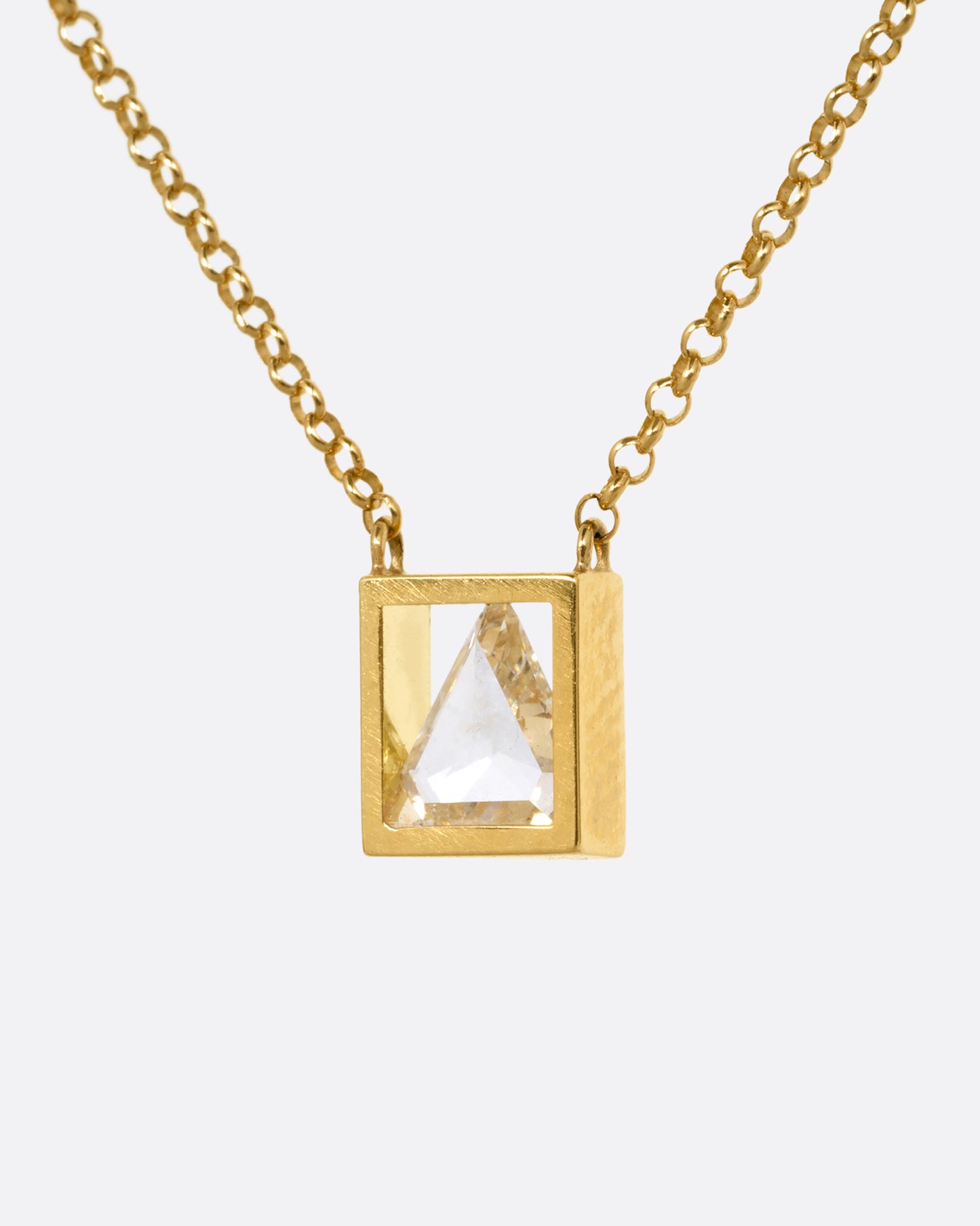 Diamond Position Necklace