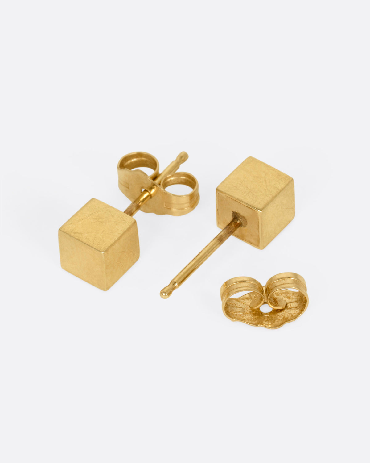 Cube Stud Earrings