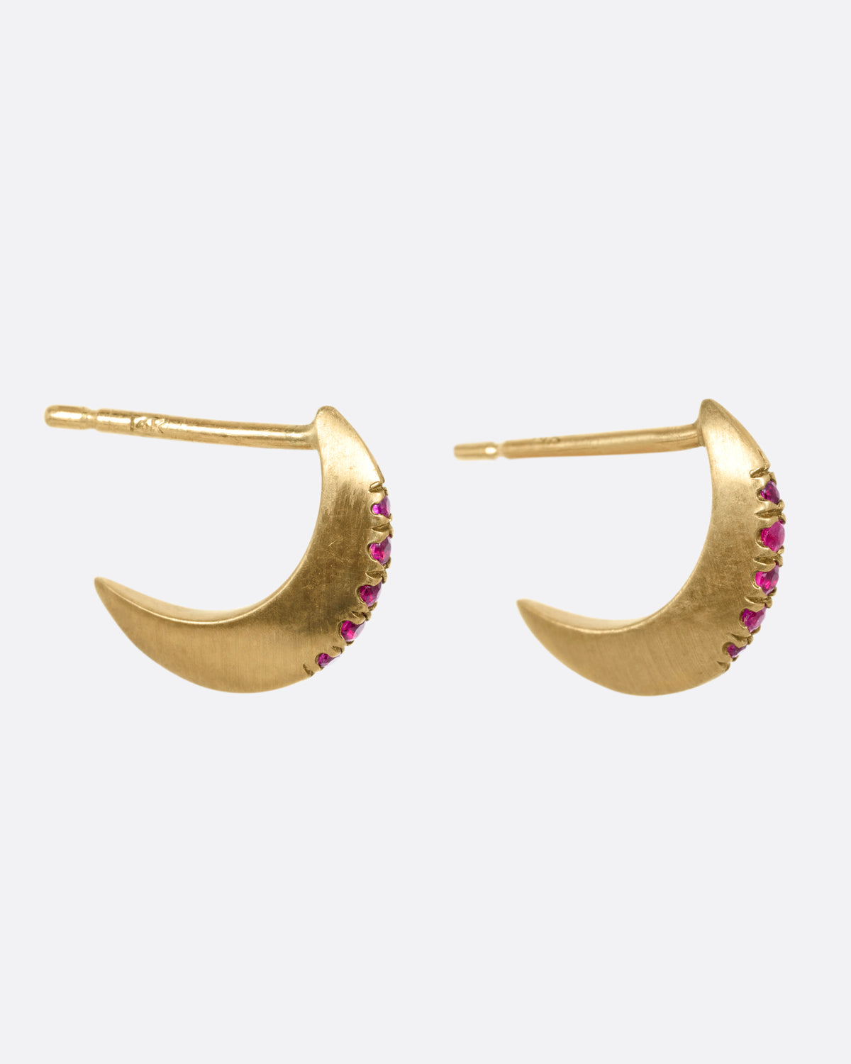 Ruby Kulua Hoop Earrings