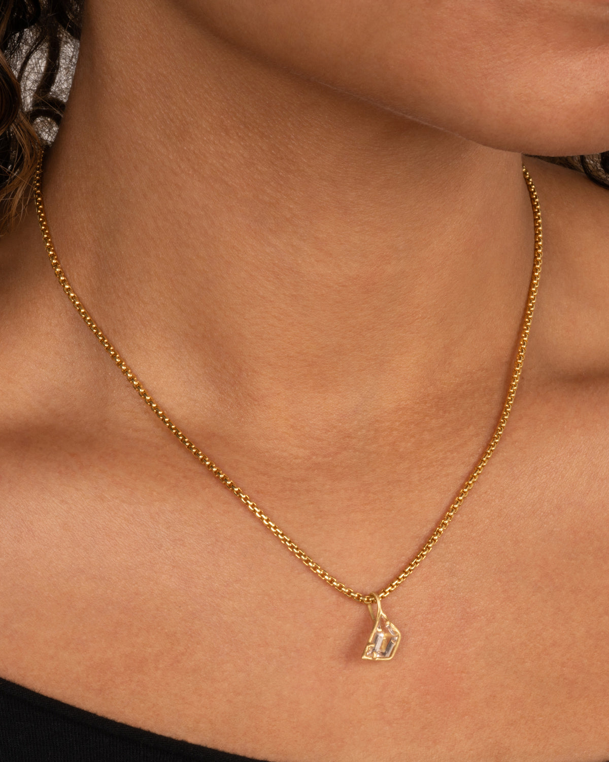 Goshenite City Pendant