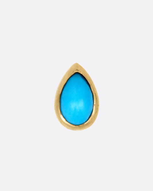 Mini Turquoise Stud Earring