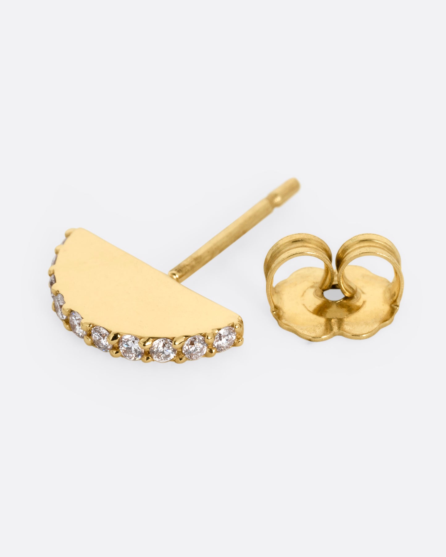 Luna Diamond Stud Earring