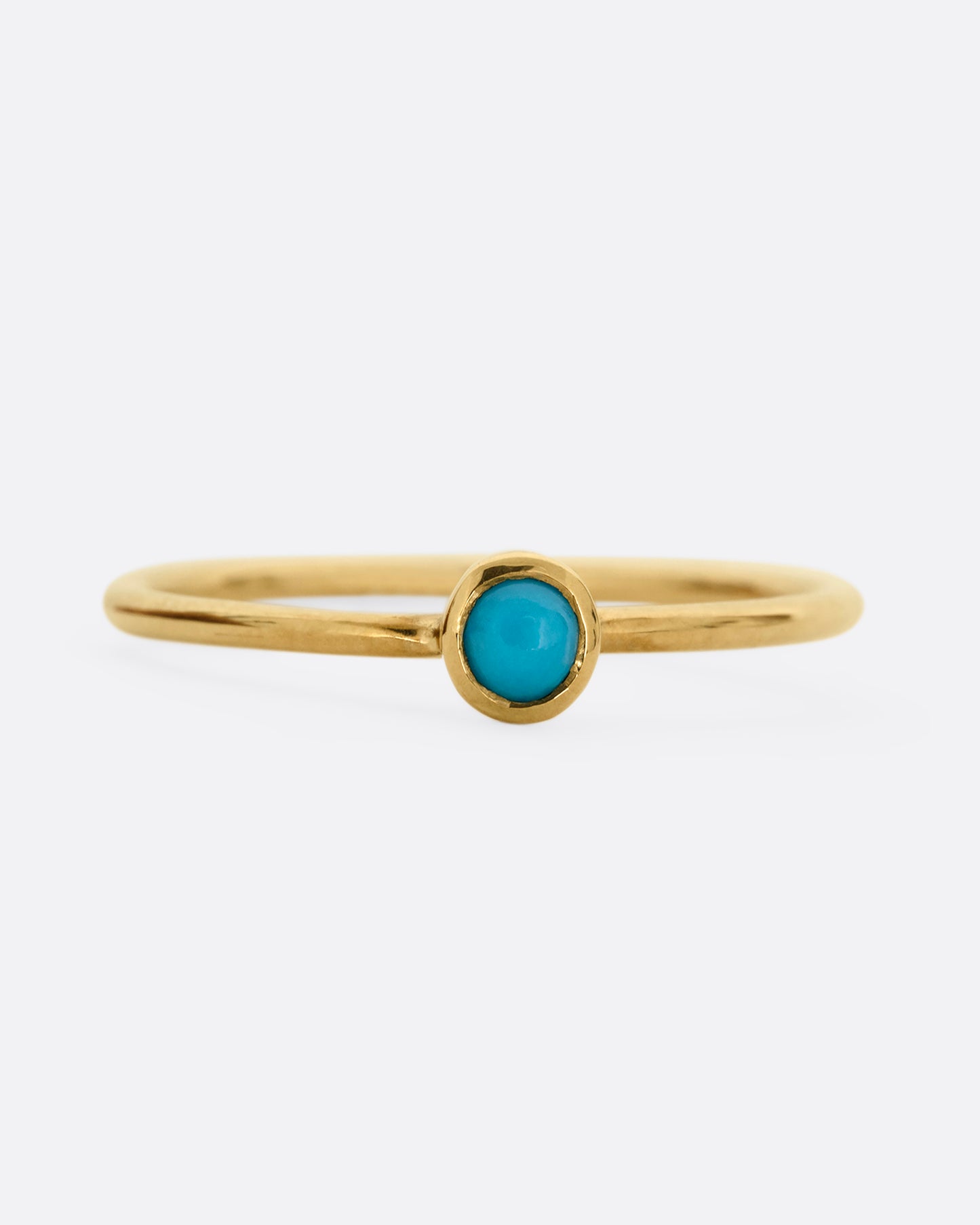 Round Turquoise Ring