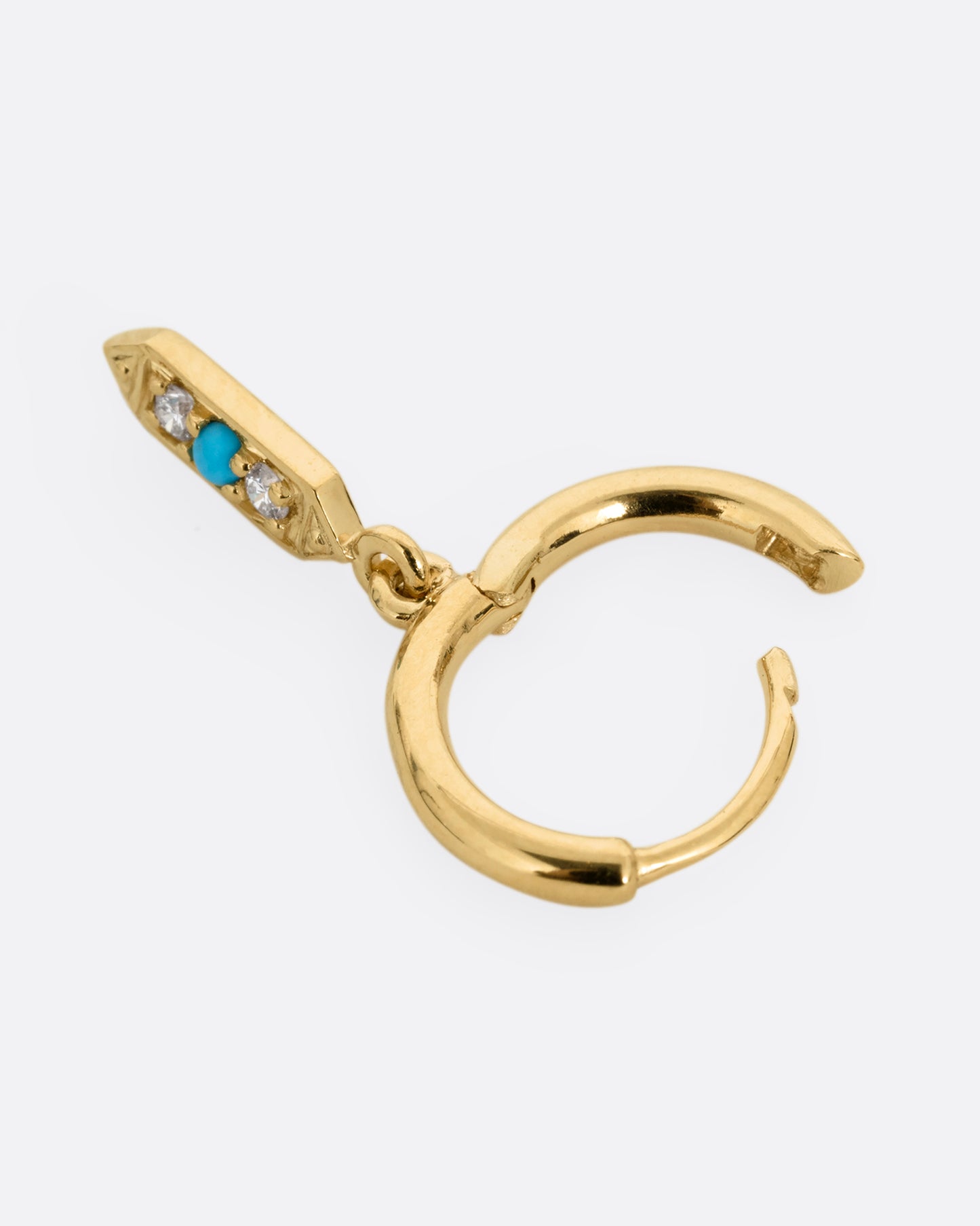 Astra Clicker Dangle Hoop