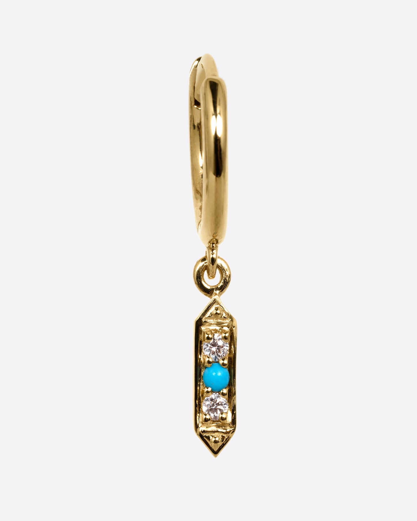 Astra Clicker Dangle Hoop