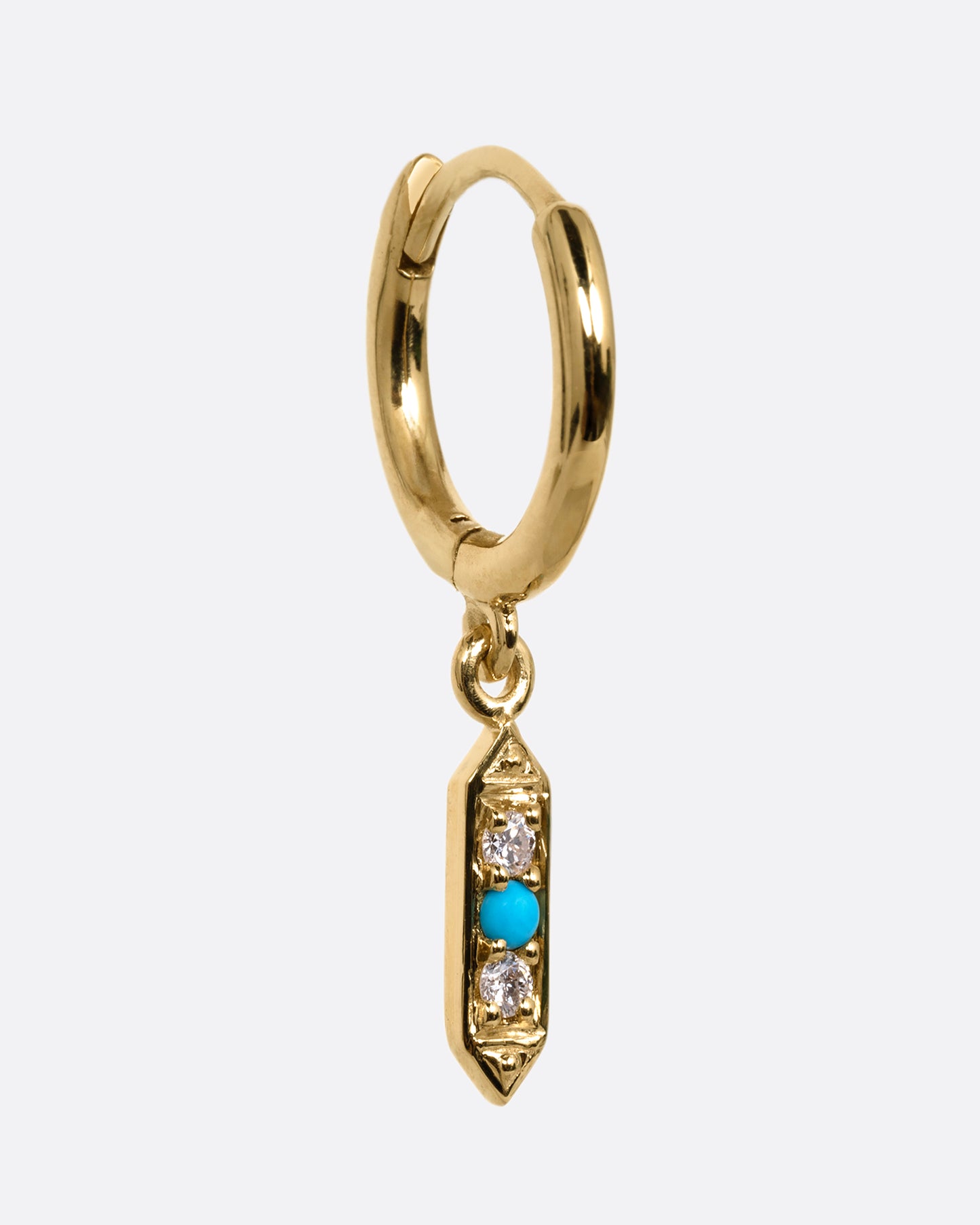 Astra Clicker Dangle Hoop