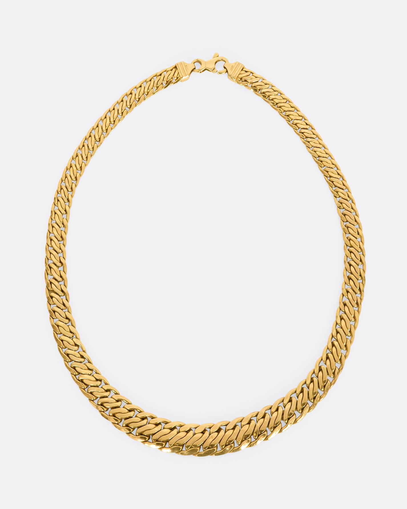 Hope Open Curb Chain Necklace