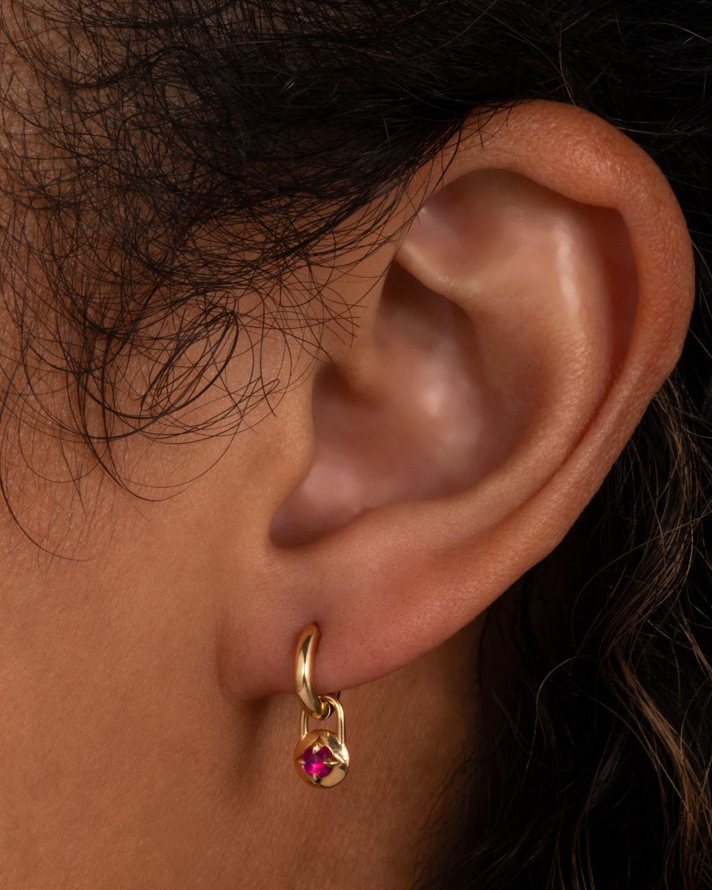 Mini Jelly Bean Ruby Charm